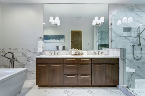 Bathroom Storage Installation in Waco